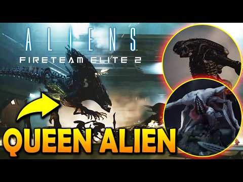 Queen ALIEN Reveal !!! 😨 Aliens Fireteam Elite 2