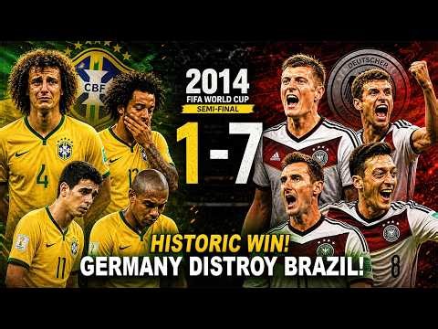Brazil vs Germany 7-1 🔥 | Full Match Highlights | 2014 FIFA World Cup Semi Final Shock