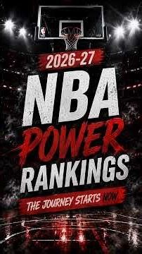 NBA Power Rankings 2026-27 🏆 Ranking ALL 30 Teams!