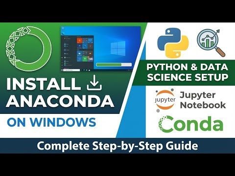 1. Install Anaconda on Windows 11 Step by Step | Python, Conda, Jupyter Notebook