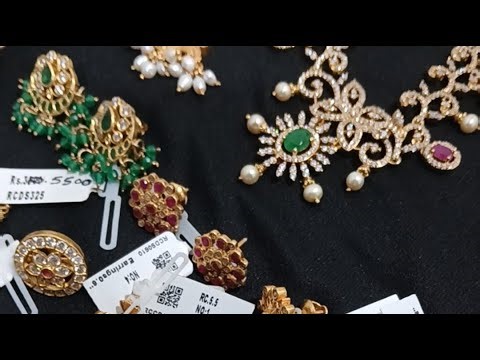 92.5 Silver Jewellery with 22k Gold Coating Ramala Collections, Hyderabad , necklace live