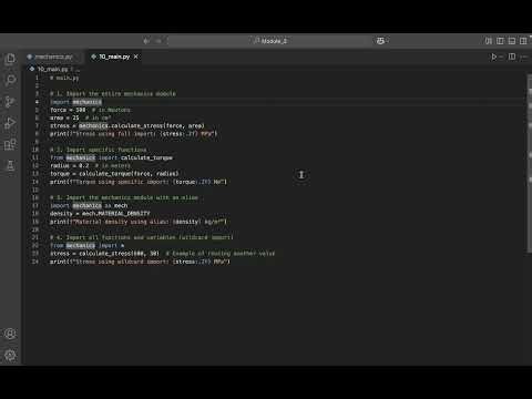 Python User-Defined Modules with Example | Create & Import Modules | Lec 36