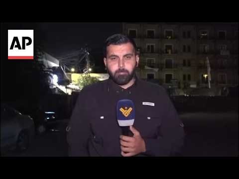 WATCH: Israeli strike hits close to a reporter live on air in Lebanon