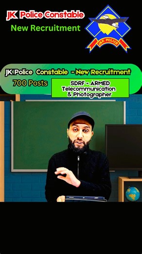 JK STUDY MATERIALS on Instagram: "JKSSB New 700 Posts 👉🏻 Jk Police Constable (IRP, SDRF, Telecommunication & Photographer)"
