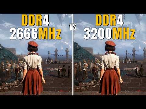 DDR4 2666Mhz vs 3200Mhz Ram Comparison | Is Faster RAM Worth It? 🤔