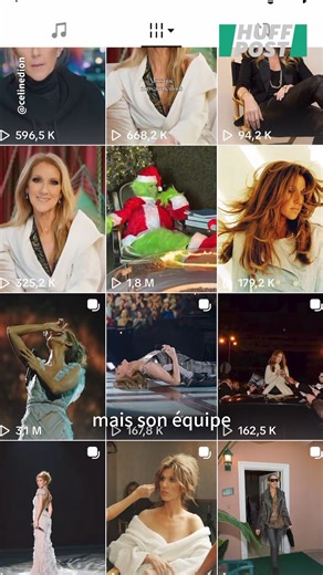 Celine Dion débarque sur TikTok et n’a pas bien l’air de comprendre comment ça marche... | Le HuffPost