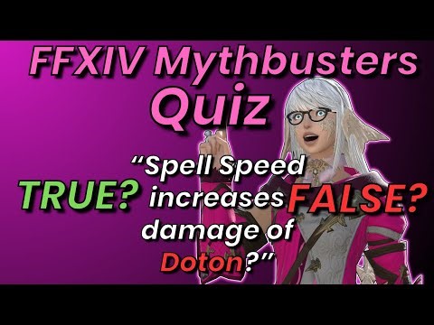 Do You Know What's Wrong or Right?! FFXIV Mythbusters Quiz!
