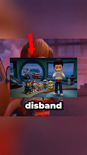 Wait what if ryder is secretly planning to disband the paw patrol?😱