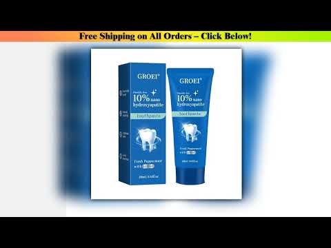 Hydroxyapatite Toothpaste Refresh Prevent Dental Cavities Stain Removal Smoke Coffee Tea Stains Sen