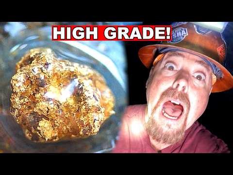 We Found HIGH GRADE GOLD in Our Mine — The Vein Finally Paid Off!