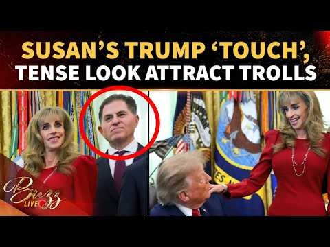 Susan Dell’s Trump Chair ‘Moment’; 'MAR-A-LAGO FACE' Spark Troll Storm | WATCH