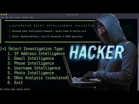 Best OSINT Tool for Kali Linux — (For Security Research)