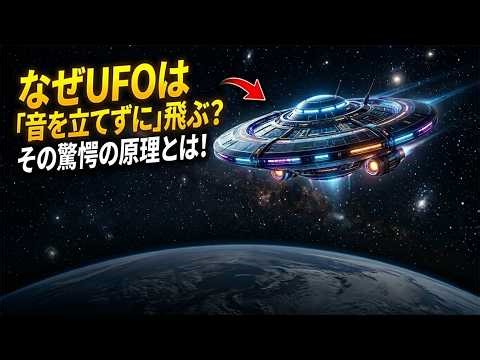 なぜUFOは「音を立てずに」飛ぶ？反重力エンジンの未解明メカニズム
