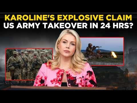 US-IRAN CRISIS LIVE | US Army To Invade Iran? Press Secy Karoline Leavitt's Explosive Announcement