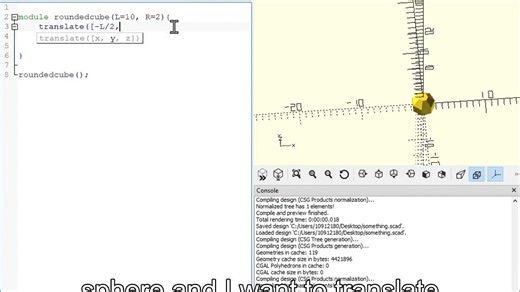 OpenSCAD Crash Course