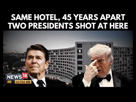 Same Hotel, 45 Years Apart | Reagan And Trump Both Shot At Here | Whie House Shooting | N18G | 4K