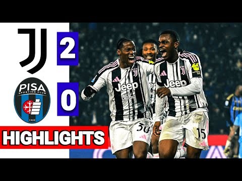 Pisa - Juventus 0-2 HIGHLIGHTS | Serie A 2025/26