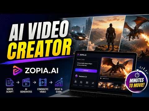 Best AI Video Generator for Creators? Zopia AI Tested