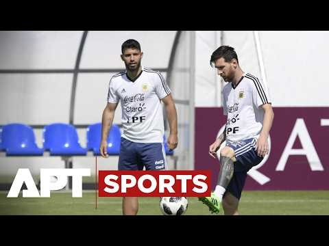 Lionel Messi Leads Argentina Training Session Ahead Of World Cup Preparations | APT