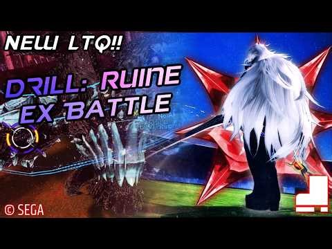 [PSO2:NGS] LTQ Drill: Blue Sky Racer Skyscraper | Ruine EX Battle| (First Run) | Bo/Te/A