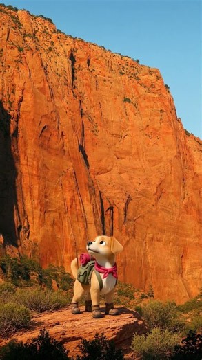 Is this America's most dramatic park? 🏜️ Zion, Utah #utah #zion