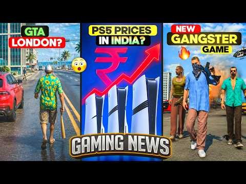 GTA London?😍, God of War Release, PS5 Prices in India🤦‍♂️😭, New Gangstar Game | Gaming News 277