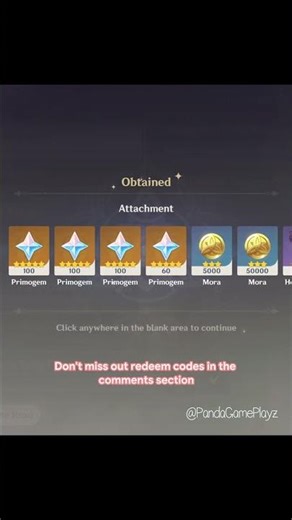 FREE 360 Primogems! Genshin Impact Redeem Codes May 2026 - Claim Now! #genshinimpact #genshin