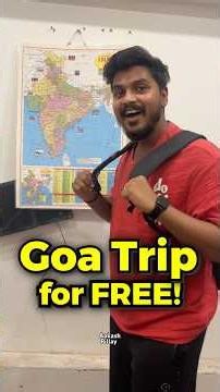 Mumbai to Goa for FREE! 🌴