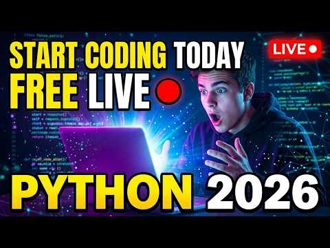 🔴 LIVE: FREE Python Course Launch TRAILER | 0 to Placement Ready 🚀 | 12 April