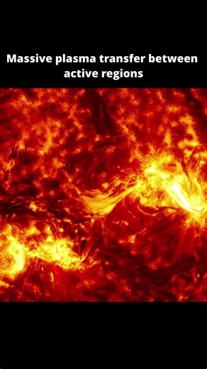 SDO Captures Plasma Transfer on the Sun