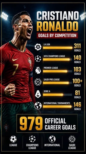 Cristiano Ronaldo Career Goals & Milestones ⚽🐐