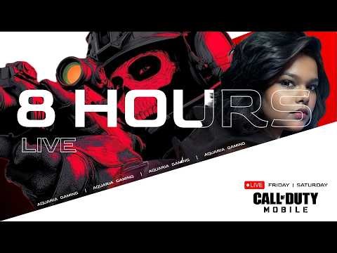 🔴 LIVE | 8 HOURS LIVE STREAM | Road to 1000 subs | #CODM #GIRLGAMER #2k