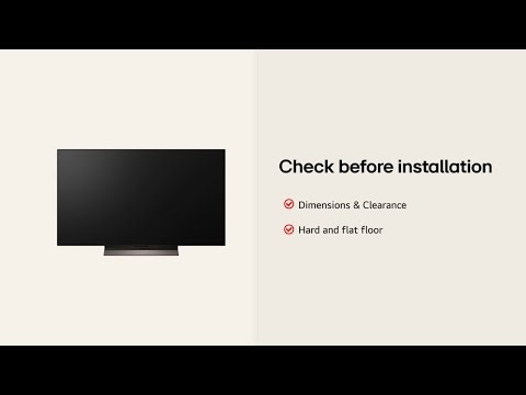 LG OLED TV : Installation Guide – C5 48