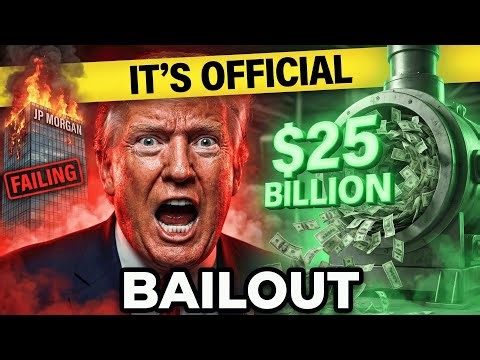 IT’S OFFICIAL: Fed Just Bailed Out JP Morgan. ($25 Billion Printed)