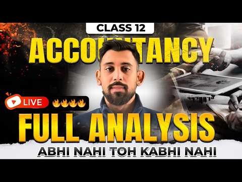 Analysis of Financial Statements Marathon | Class 12 | All Previous Year Questions (PYQs)| CBSE 2026