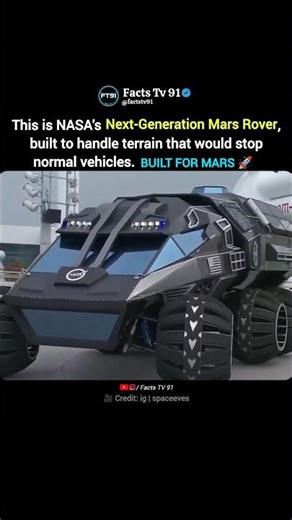 The Next-Gen Mars Rover Built for Extreme Terrain 😳