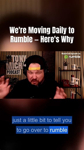 We're Moving Daily to Rumble — Here's Why