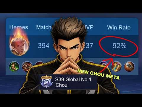 I FOUND A WAY TO WINSTREAK IN SOLO RANK USING EXP LANE CHOU!! - Mobile Legends