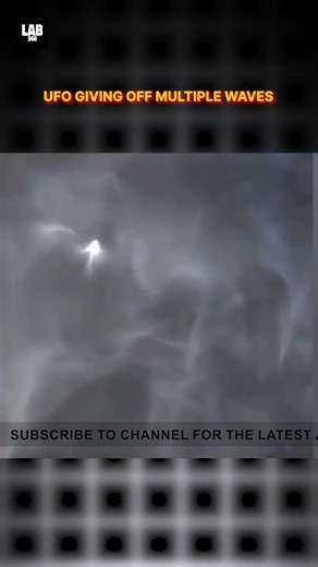 UFO Caught On Camera Giving Off Multiple Waves #viral #trending #lab360