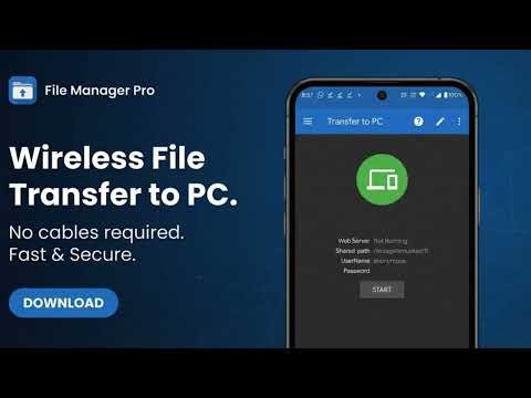 File Manager Pro: The Ultimate Android File Explorer & Transfer Tool