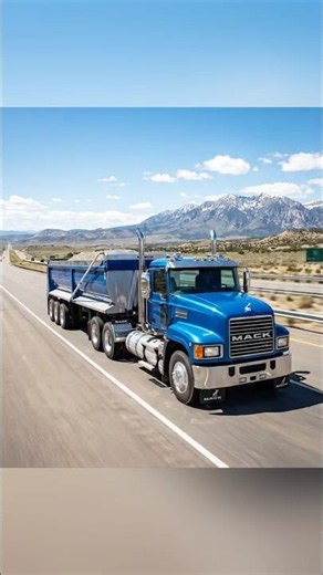 This Blue Mack CH613 Was Built to Cross Deserts and Snowy Mountains