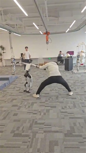 Inside RoboParty's humanoid durability testing