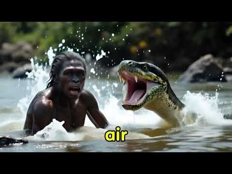 When Giant Pythons Hunted Humans | Prehistoric Predator Attack | Homo Habilis