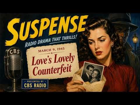 Suspense (March 8, 1945) – Love’s Lovely Counterfeit | Classic Old Time Radio Drama