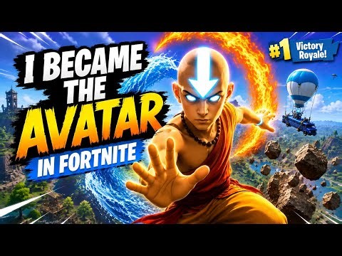 I Became The Avatar in Fortnite