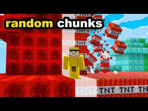 Surviving Random Chunks in Minecraft
