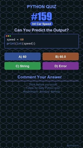 Python Quiz #159 — Can You Predict the Output? #shorts #python