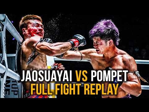 Absolute SAVAGERY 🔥 Pompet vs. Jaosuayai | Muay Thai Full Fight