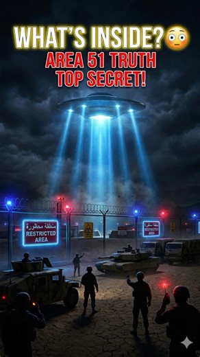 The Real Story Behind Area 51 😳 | What They’re Hiding in the Desert #historyshorts