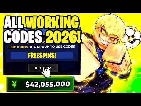 *NEW* ALL WORKING CODES FOR BLUE LOCK RIVALS IN 2026! ROBLOX BLUE LOCK RIVALS CODES